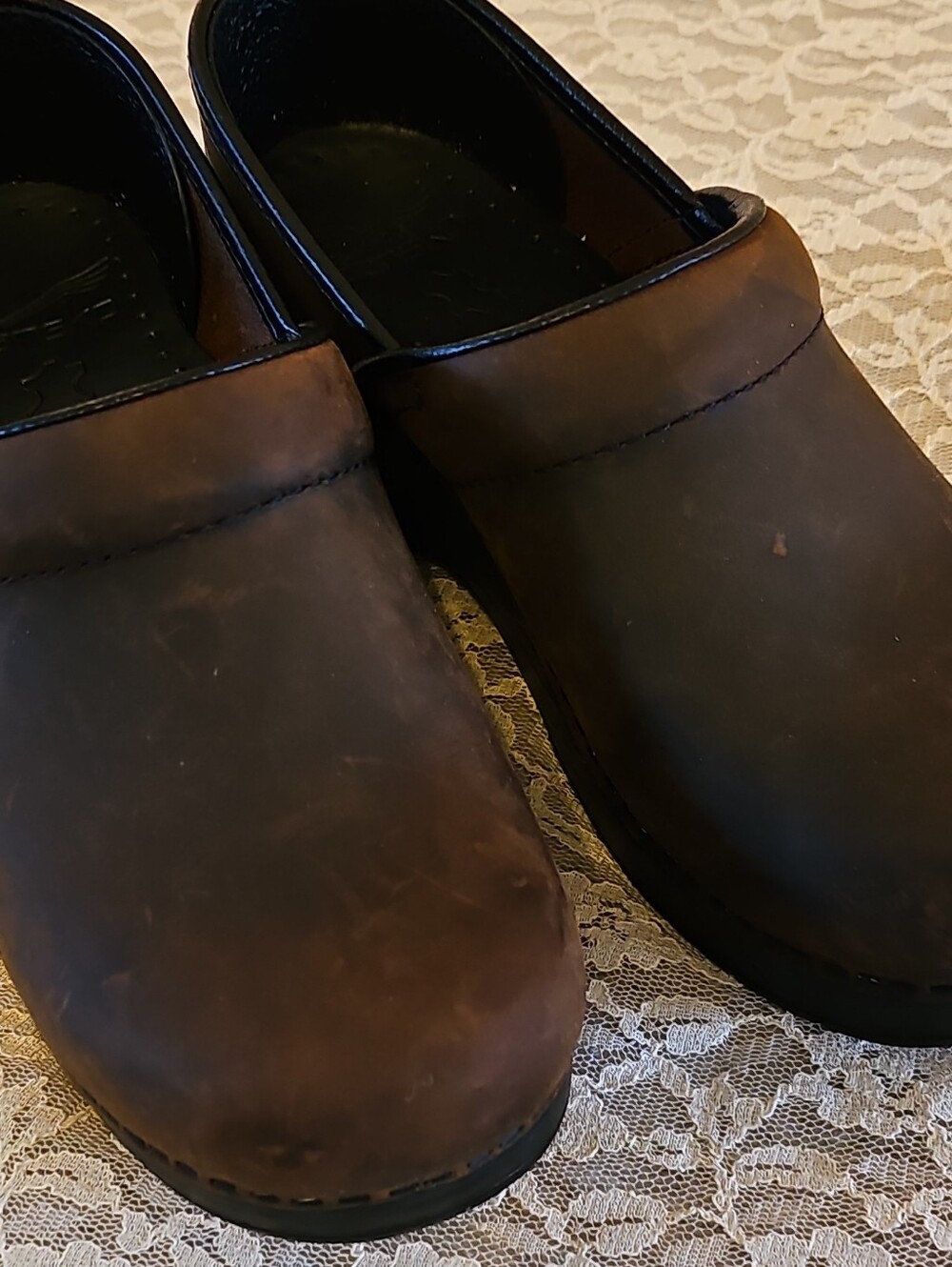 Dansko Leather Clogs